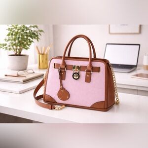 DASEIN Pink Satchel Handbag | Bolsa Rosa Elegante